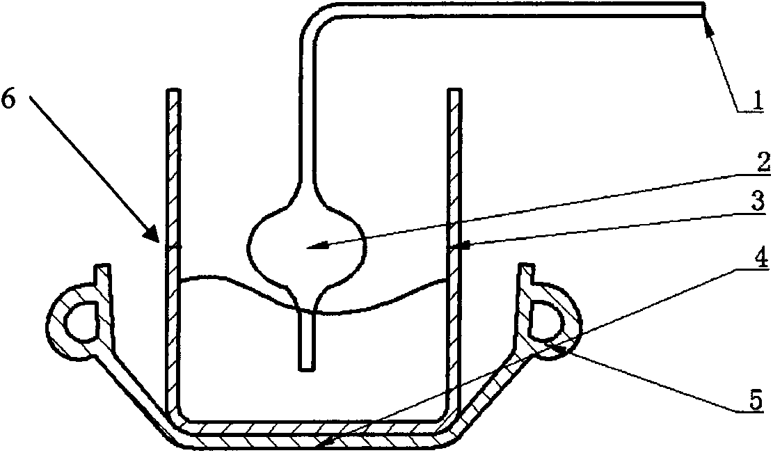 Bubble-type breathing training device