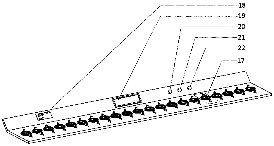 Programmable spinning machine motion simulation test platform