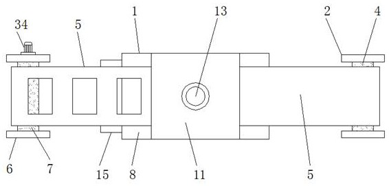 Die-cutting machine for avoiding printing film adhesion and using method thereof