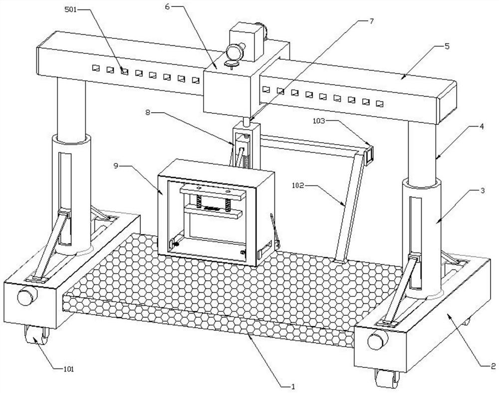 Novel crane hoisting equipment for industrial production