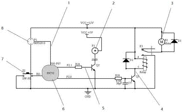 Self-adaptive air cushion type head fixing device