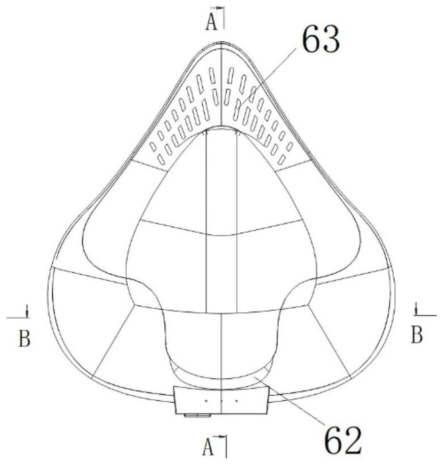 Mask type ion net filtering system