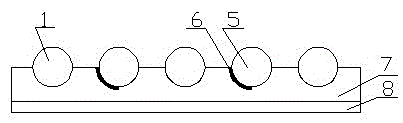 Multifunctional composite reflective cloth and production method