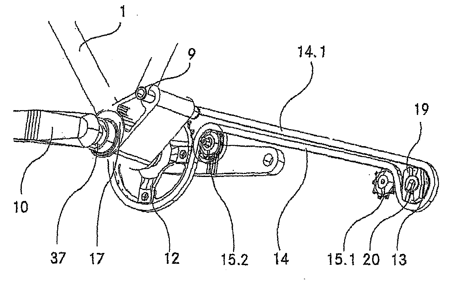 Drive for a two-wheeled vehicle