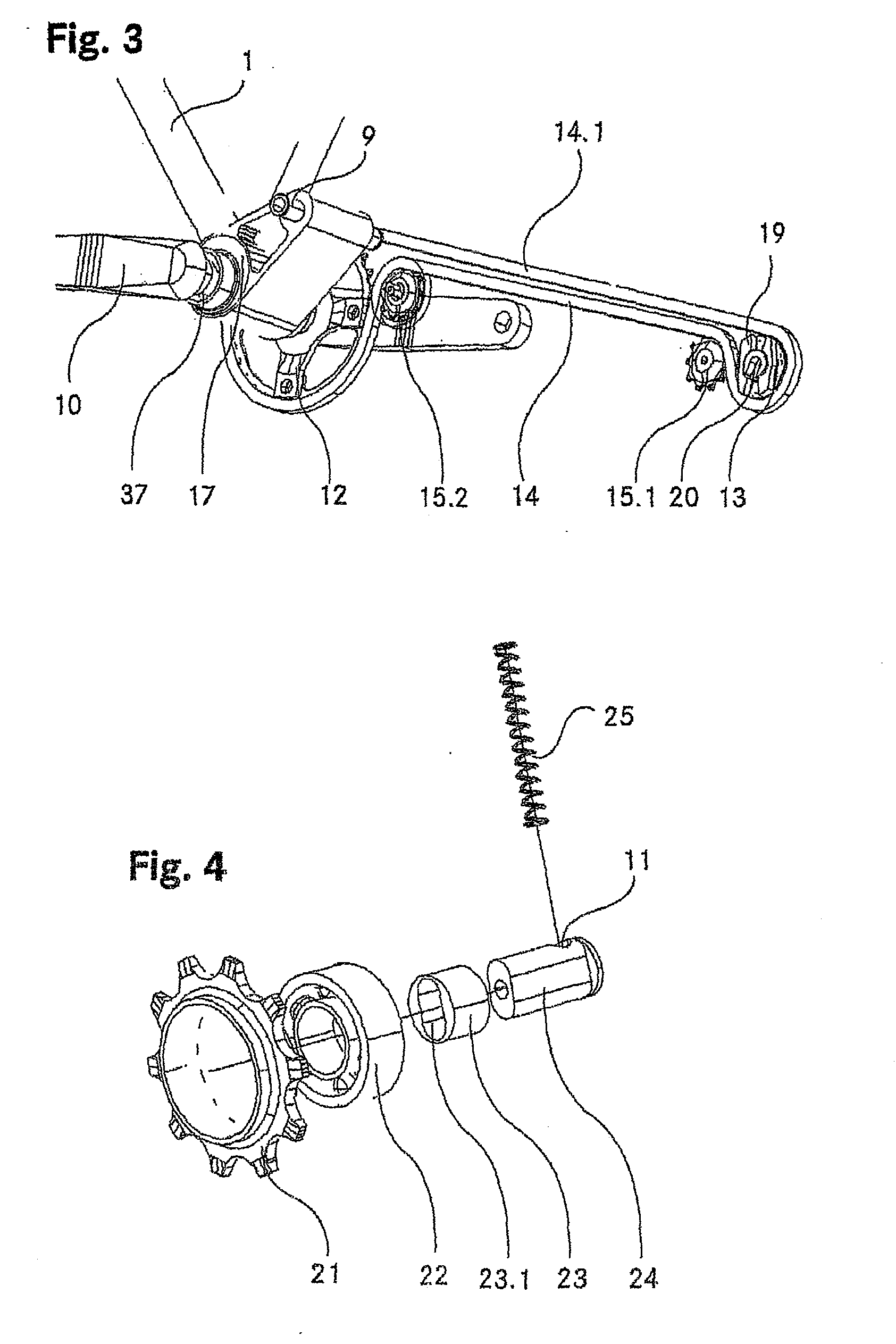 Drive for a two-wheeled vehicle