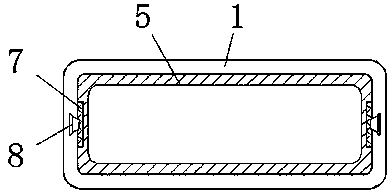 Engineering quality test device applied to building shear wall stress test