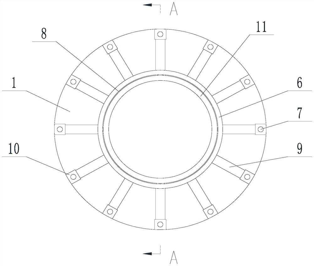 A dry gas seal structure with controllable end face stiffness