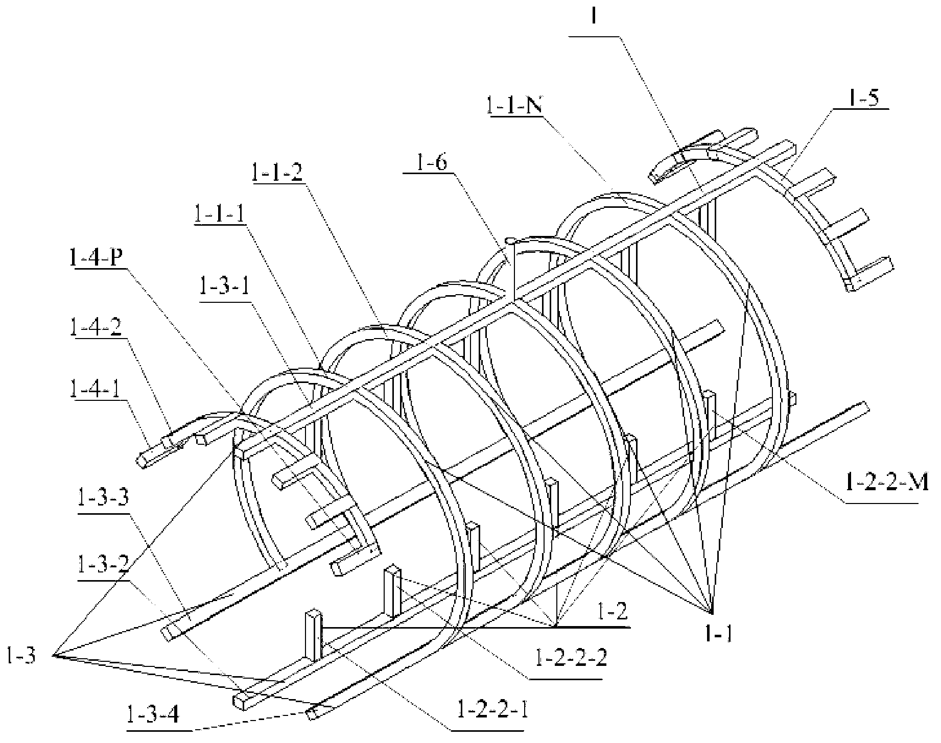 Circumferential radial multipath oil cooling system for high-speed motor