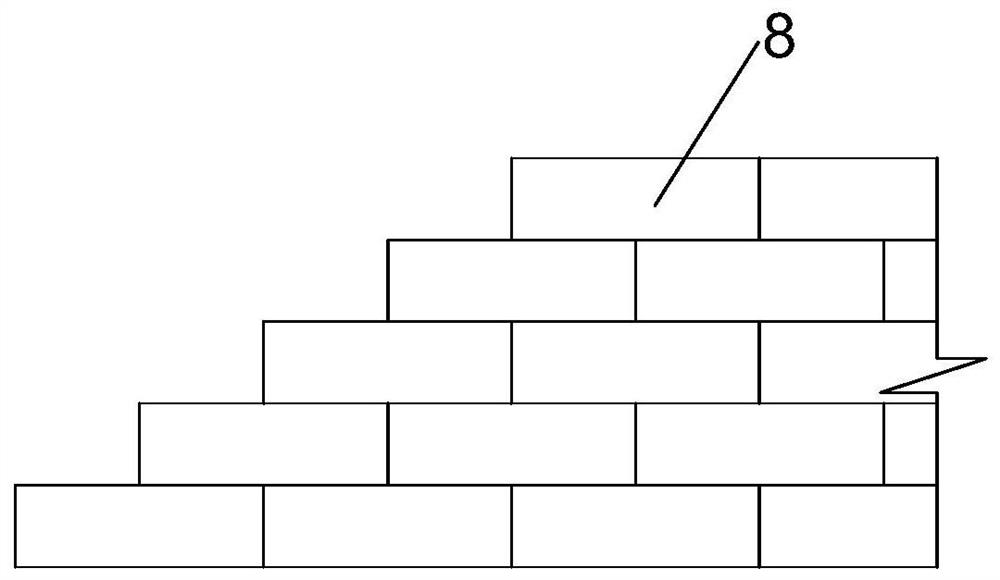 Shallow soft soil foundation foam light soil embankment structure and construction method