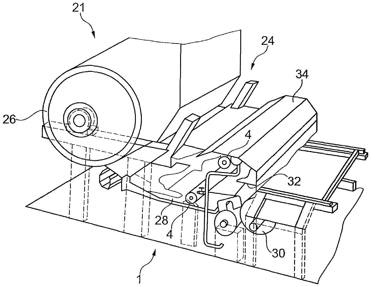 A system and a method for collecting and handling dust in a paper-making environment