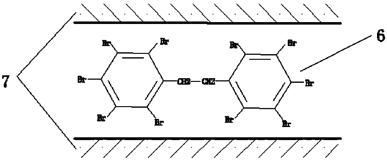 Flame-retardant modified asphalt, flame-retardant self-adhesive asphalt tile and preparation method thereof