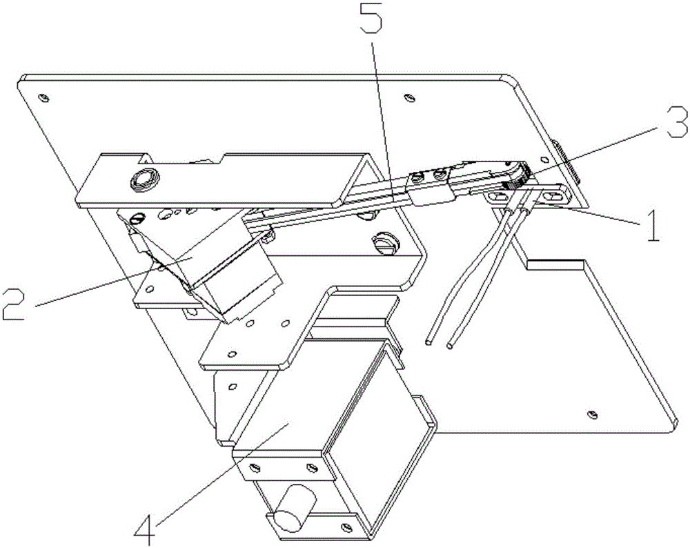 Automatic edge control device of industrial sewing machine