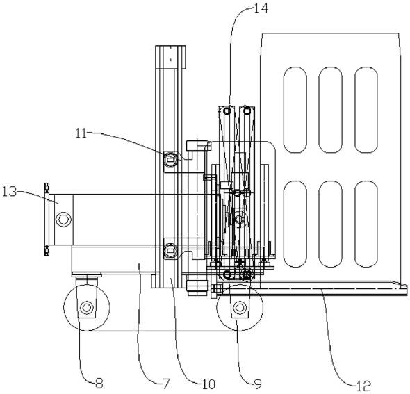 An automatic loading machine for railway boxcars