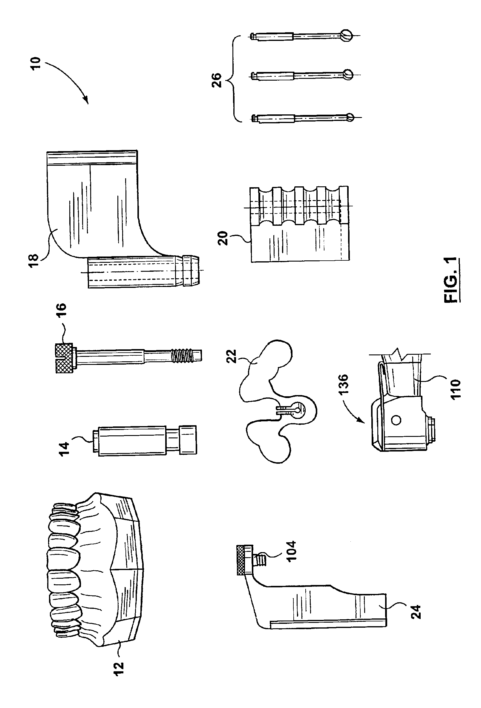 Implant positioning device and method