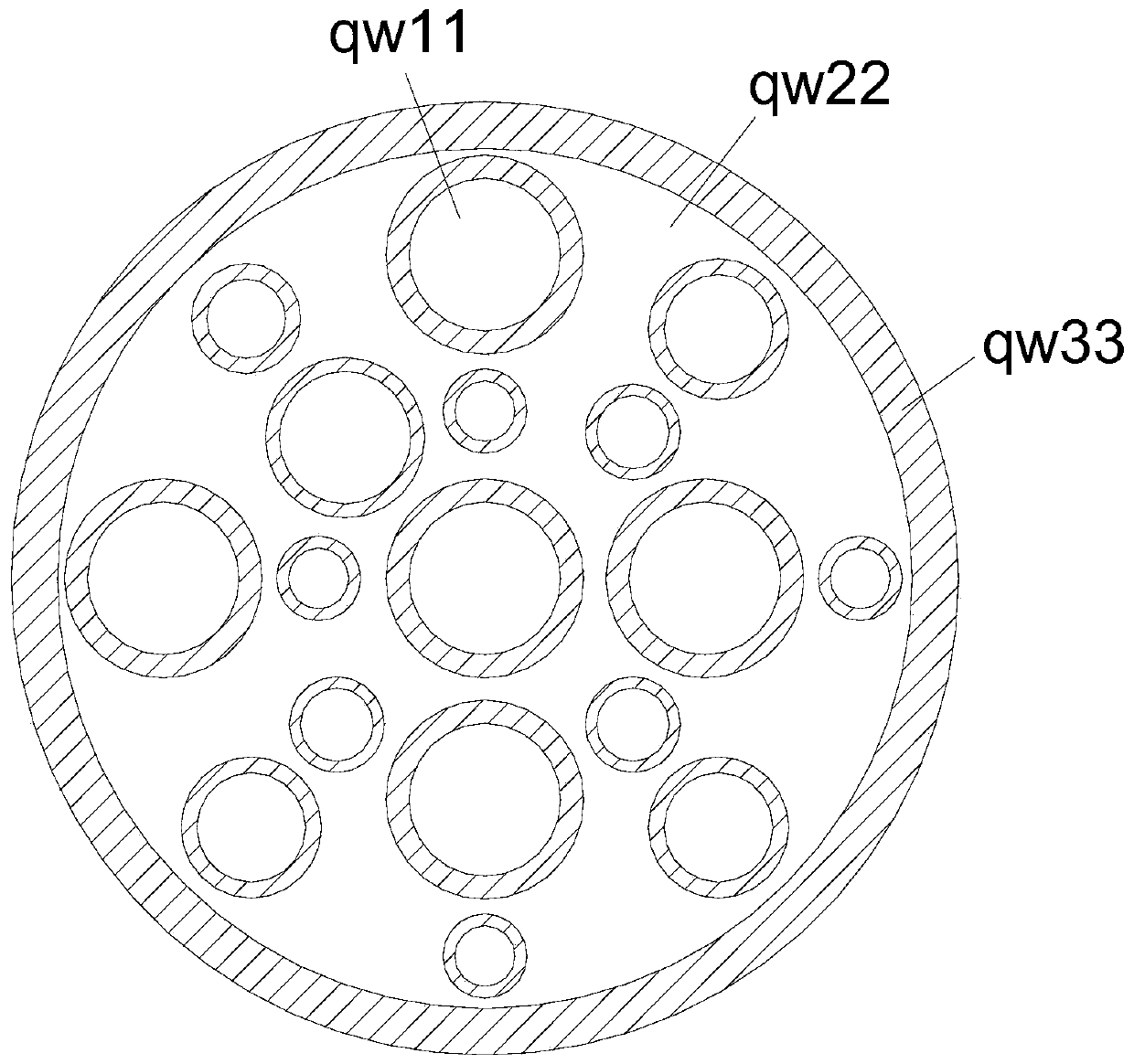 Tank body high-temperature-resistant spongy ceramic filter