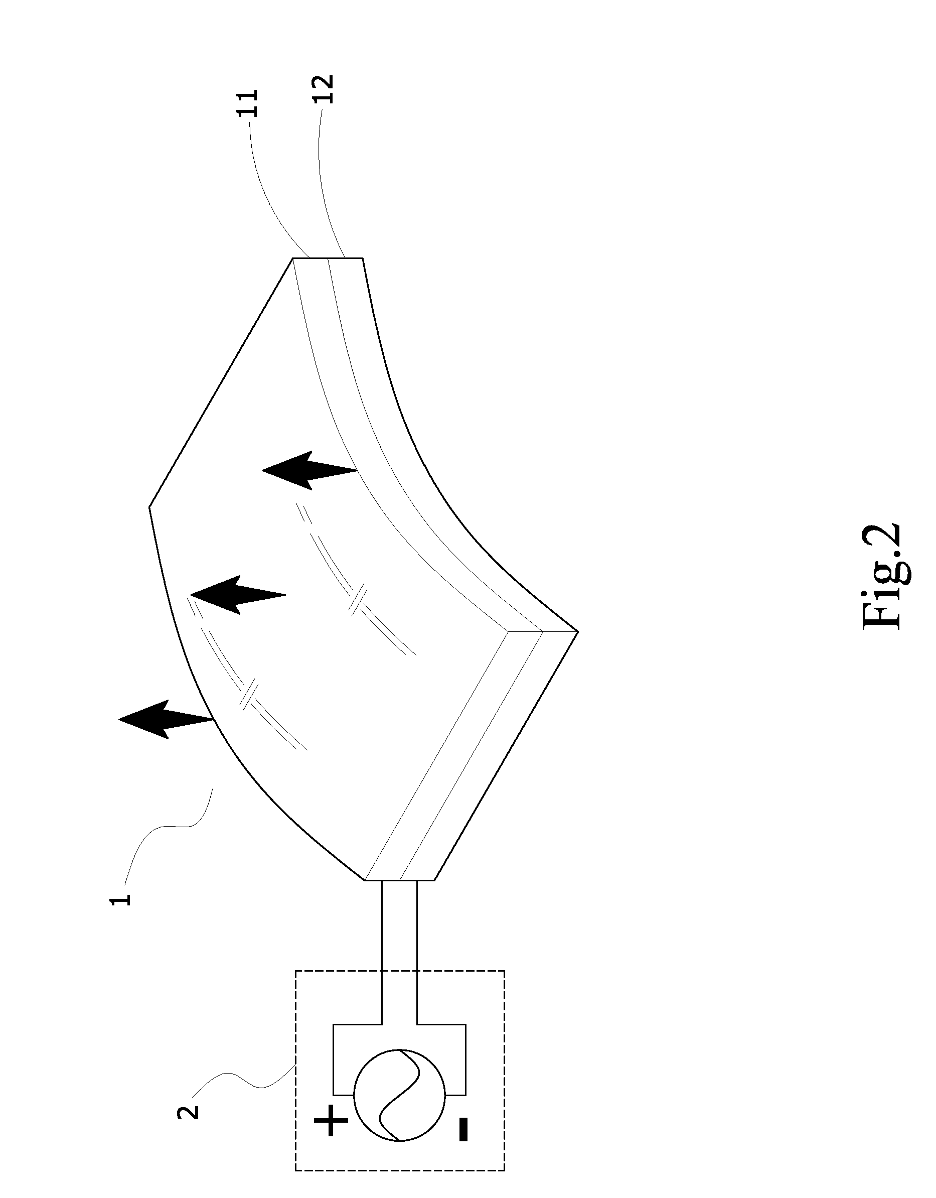 Light-transmitting vibration unit and module thereof