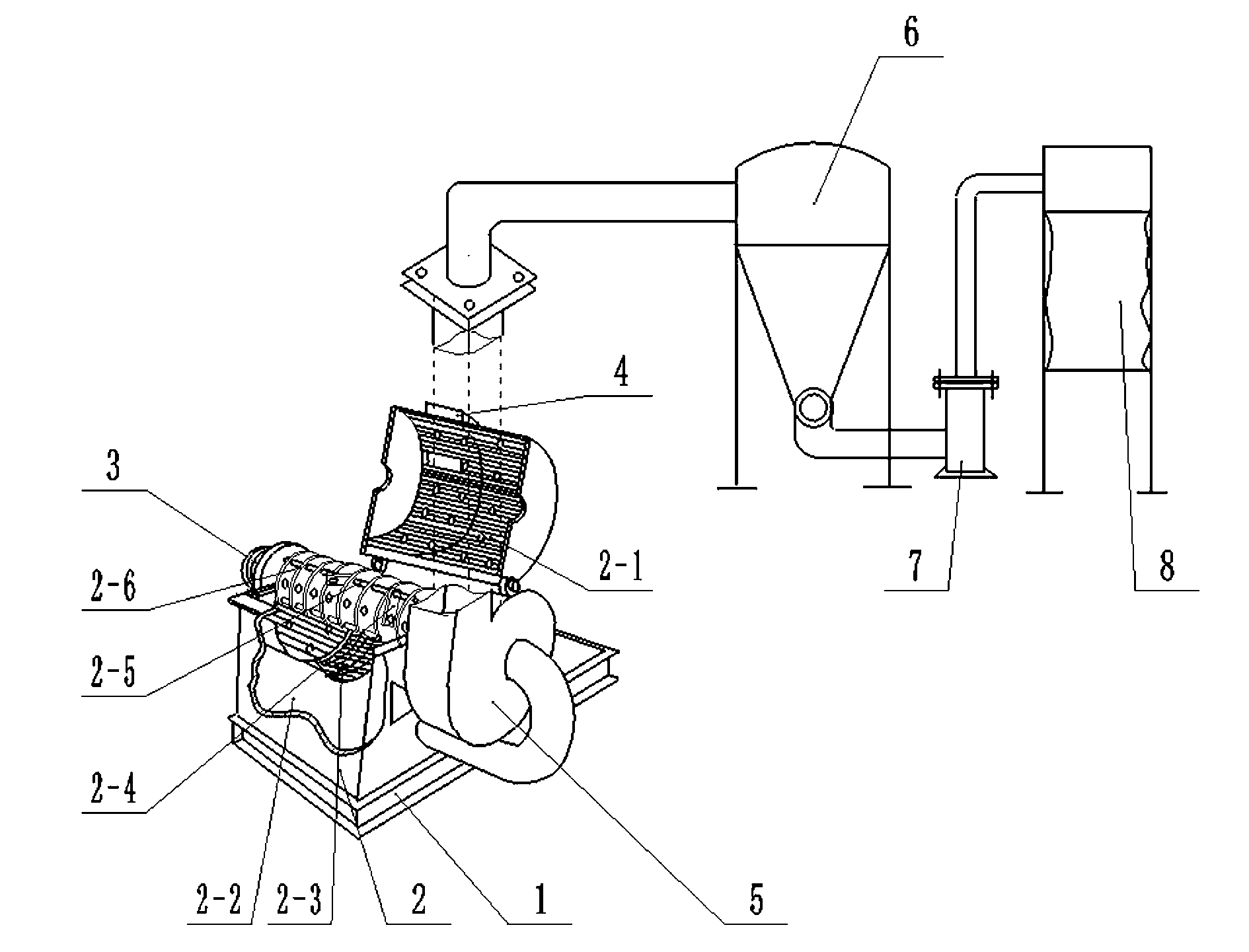 Environmentally-friendly old circuit board grinding machine