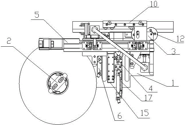 Automatic edge attaching device