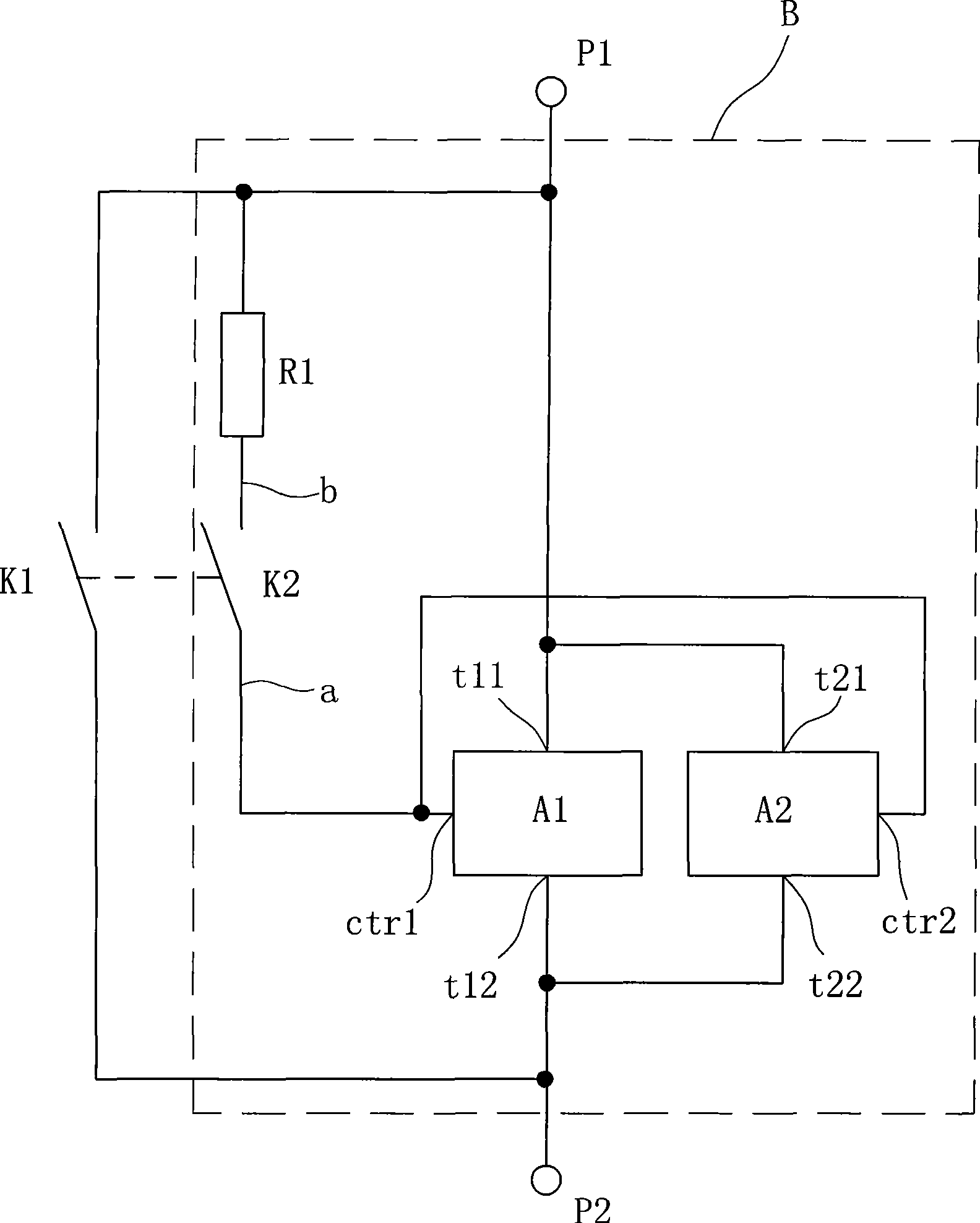 Switch crowbar circuit and control method thereof