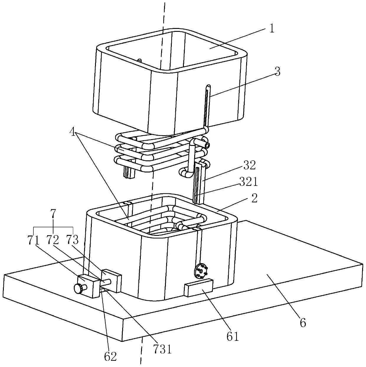 Casting machining equipment and machining process