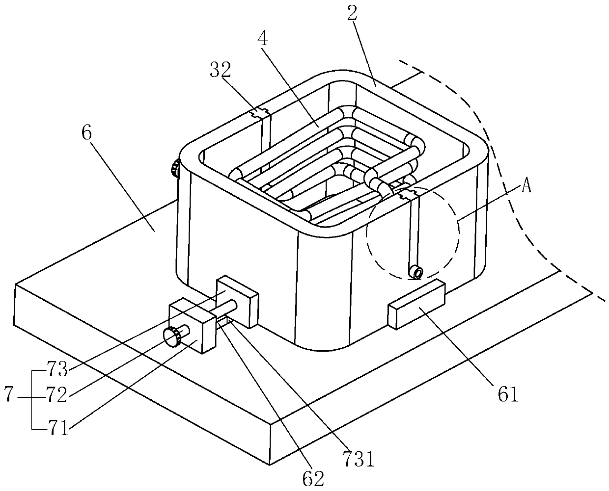 Casting machining equipment and machining process