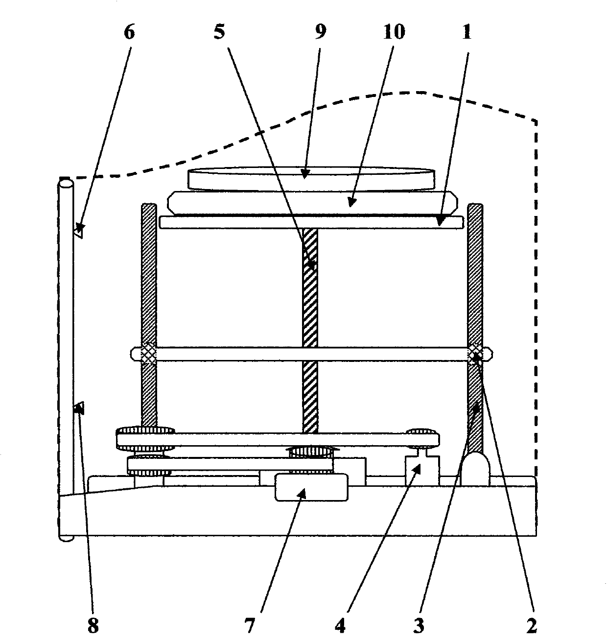 Lifting structure applicable to high-speed printing system of bubble cap machine