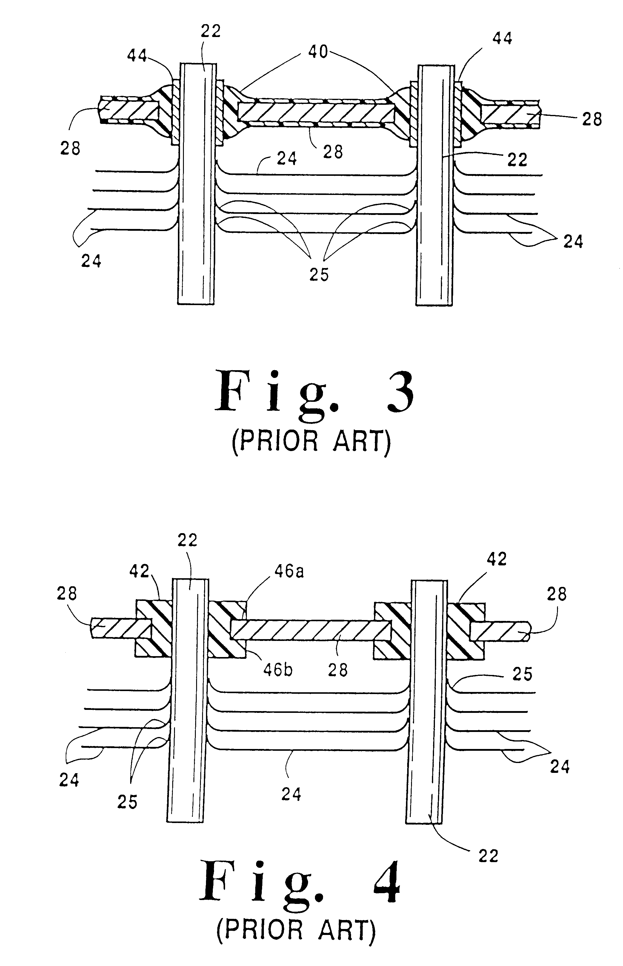 Heat exchanger assembly utilizing grommets and integral cast tanks