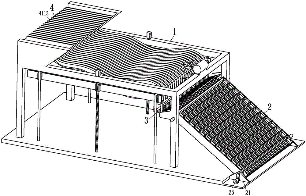 Automatic stacking platform of yeast blocks for wine making