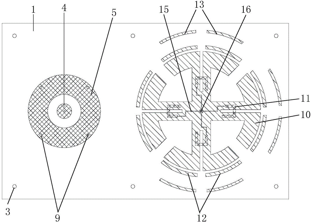 Low-profile broadband dual polarization omni-directional antenna