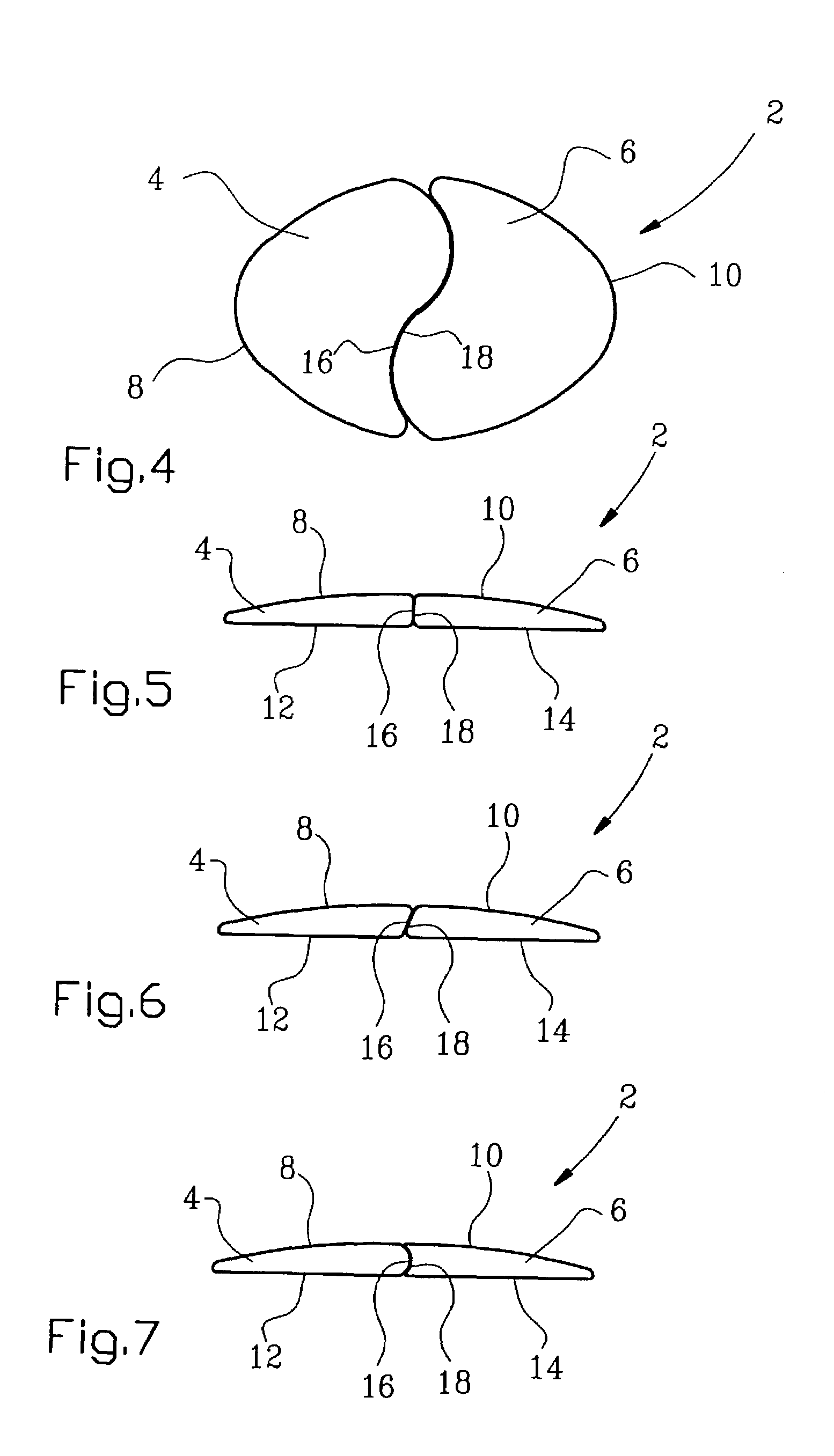 Orthodontic retainer elements