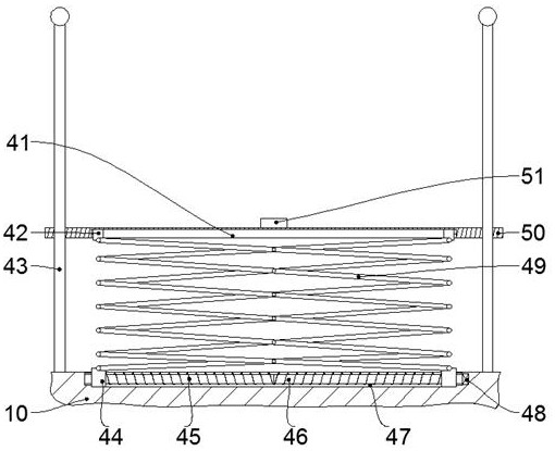 Energy-saving type automatic feeding fish aquaculture pond