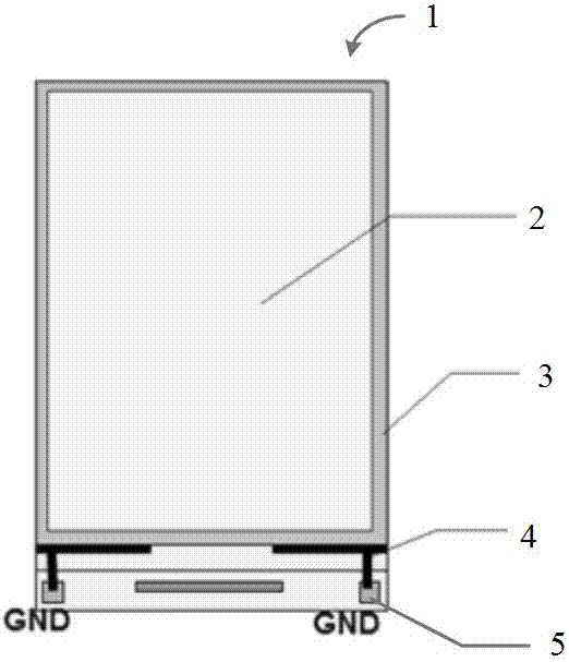 Static electricity release structure for liquid crystal display panels, liquid crystal display panel and liquid crystal display