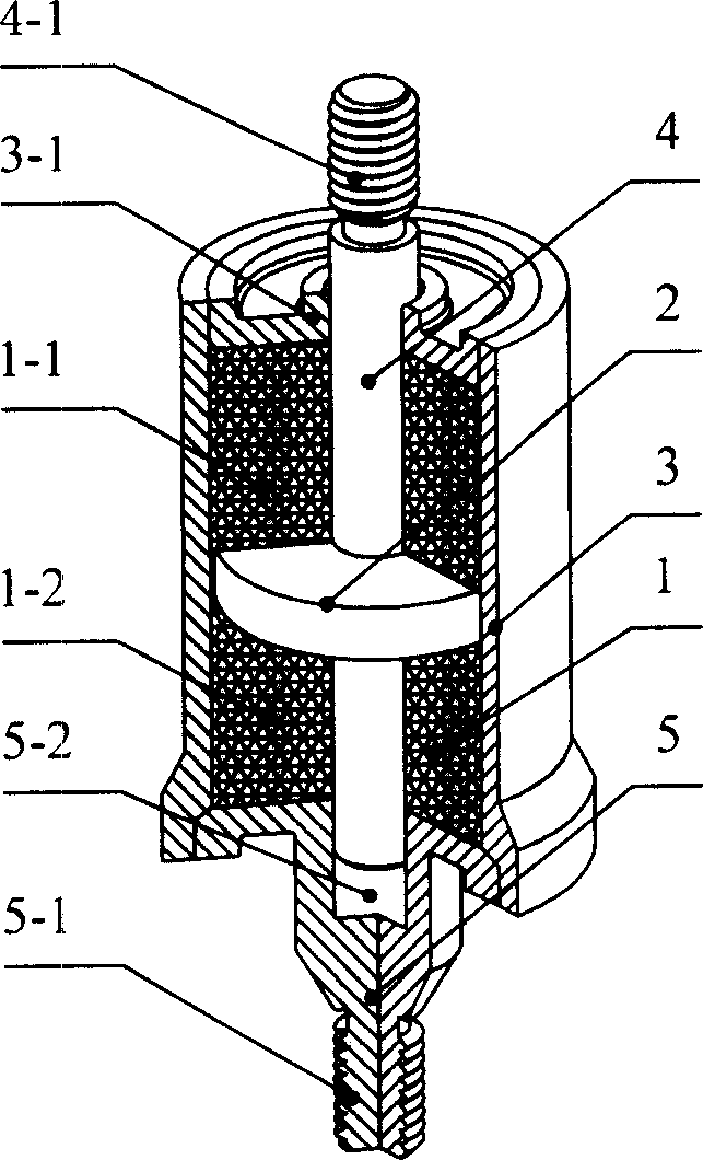 Multifunction metal rubber flexible connecting piece