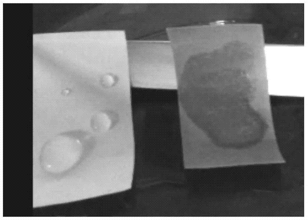 A method for hydrophilic modification of the surface of a porous hydrophobic material