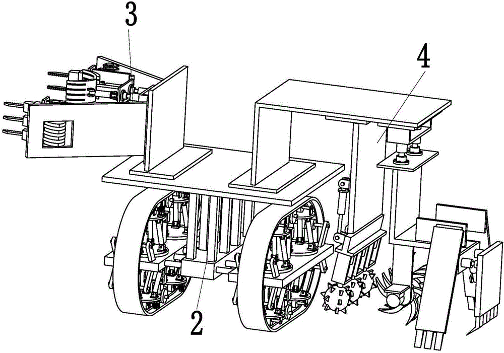 Integrated maintenance machine for train track