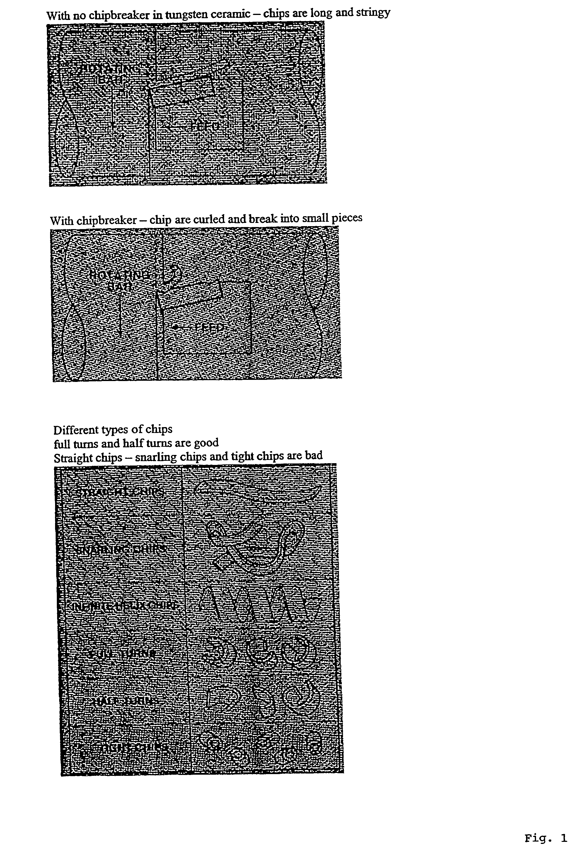 Ceramic cutting insert of polycrystalline tungsten carbide