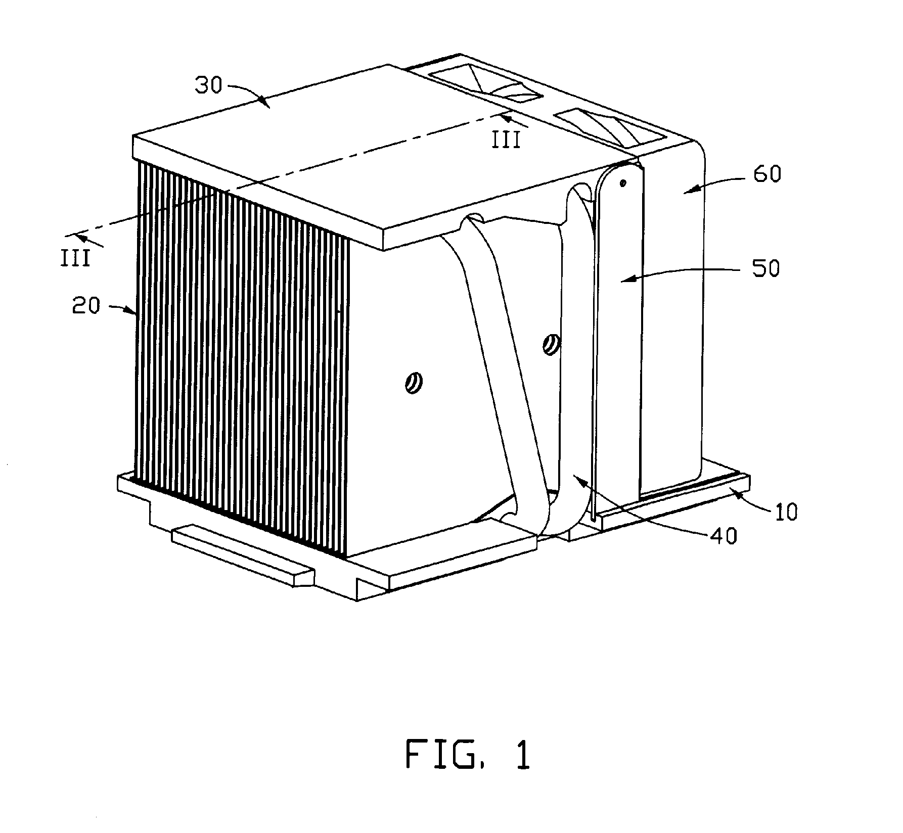 Heat pipe type heat dissipation device