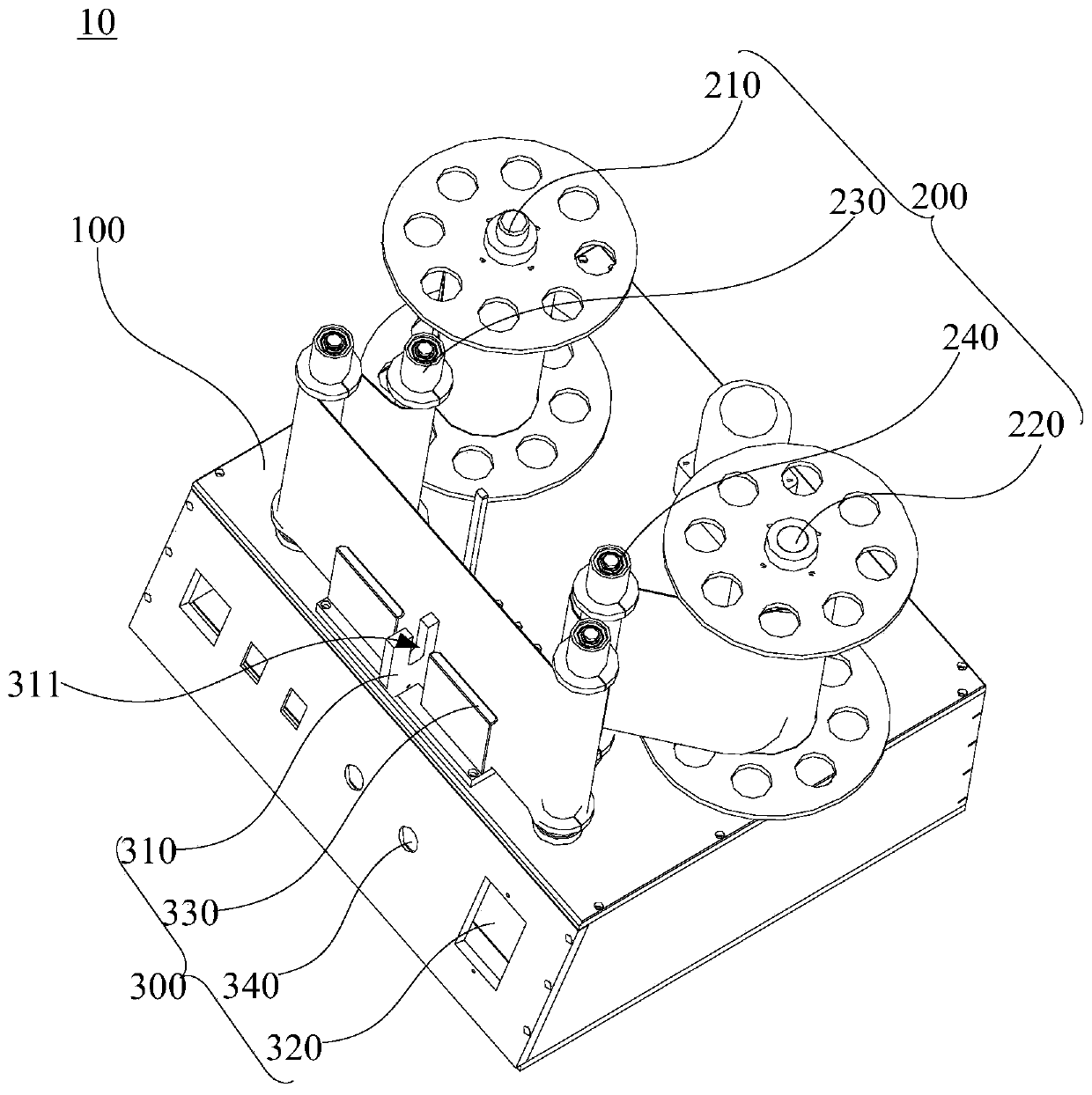 Label counting device