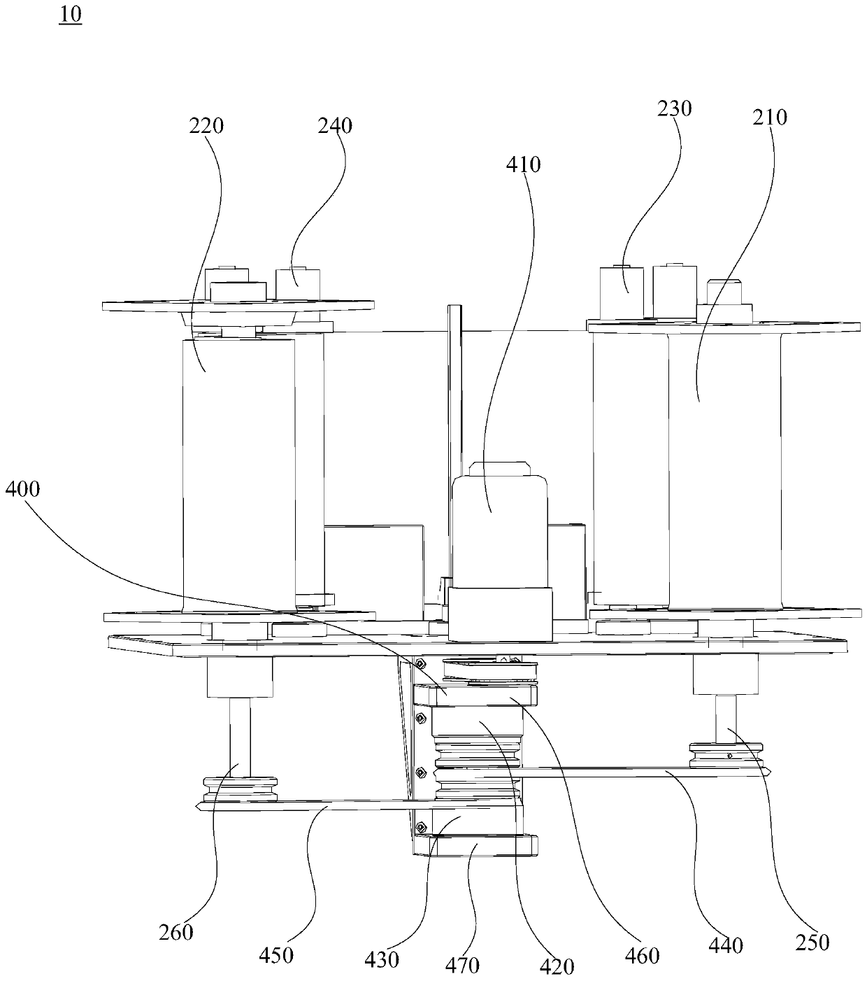 Label counting device