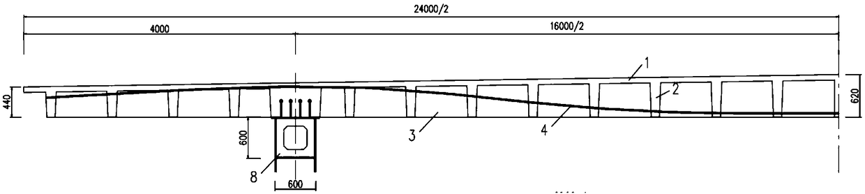 Ultra-thin bridge deck structure, truss bridge and construction method of truss bridge