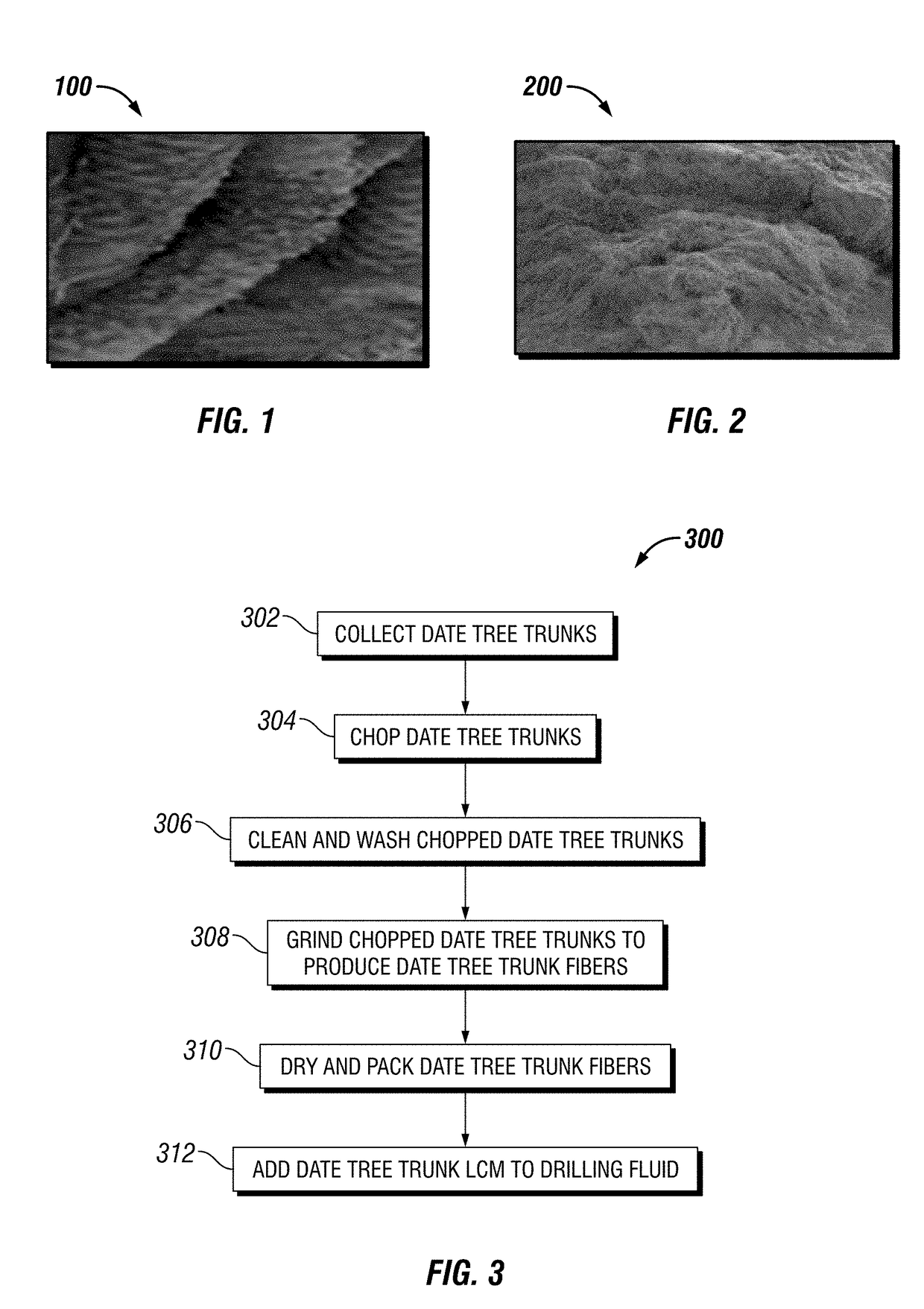 Date Tree Trunk-Based Fibrous Loss Circulation Materials