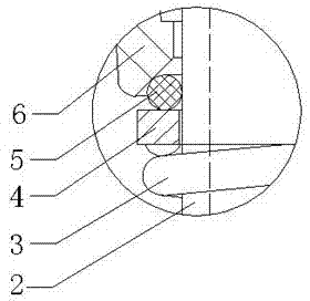 Sealing structure for ignition plug