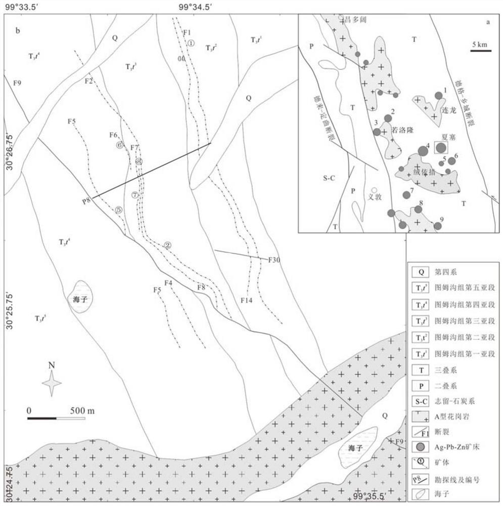 Geologic variation degree-based geochemical exploration anomaly extraction and evaluation method