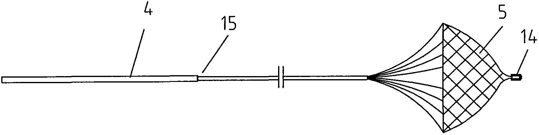 Temporary filter with far-end protector