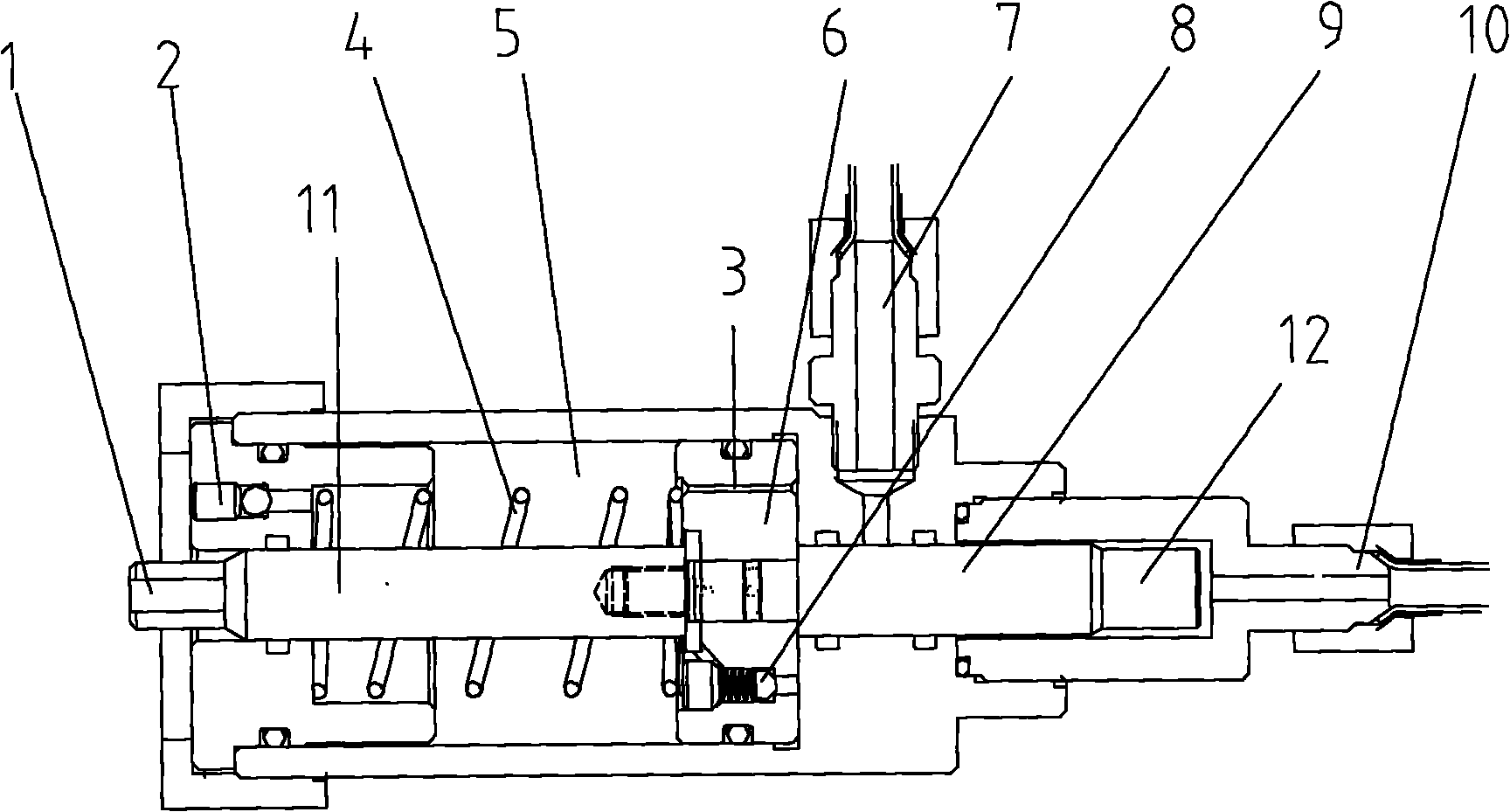 Liquid damping time delayer