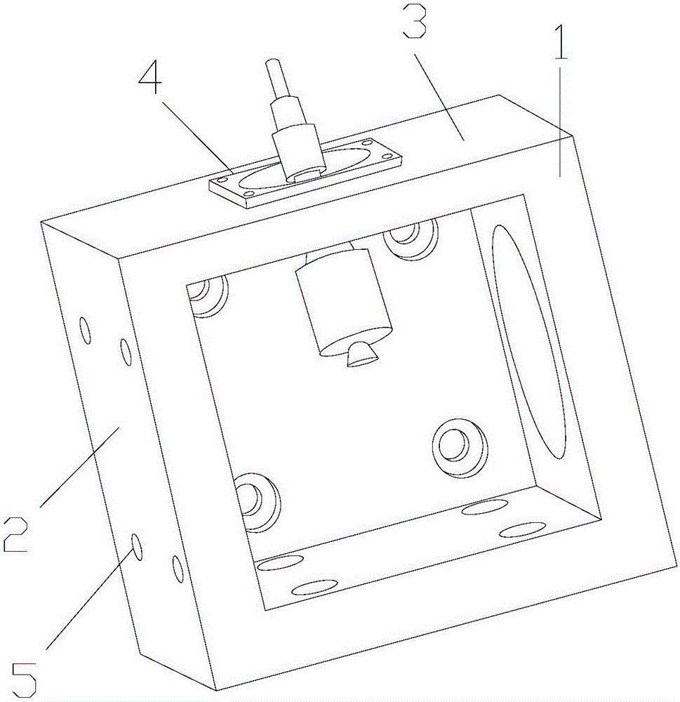 Vibration impact test fixture