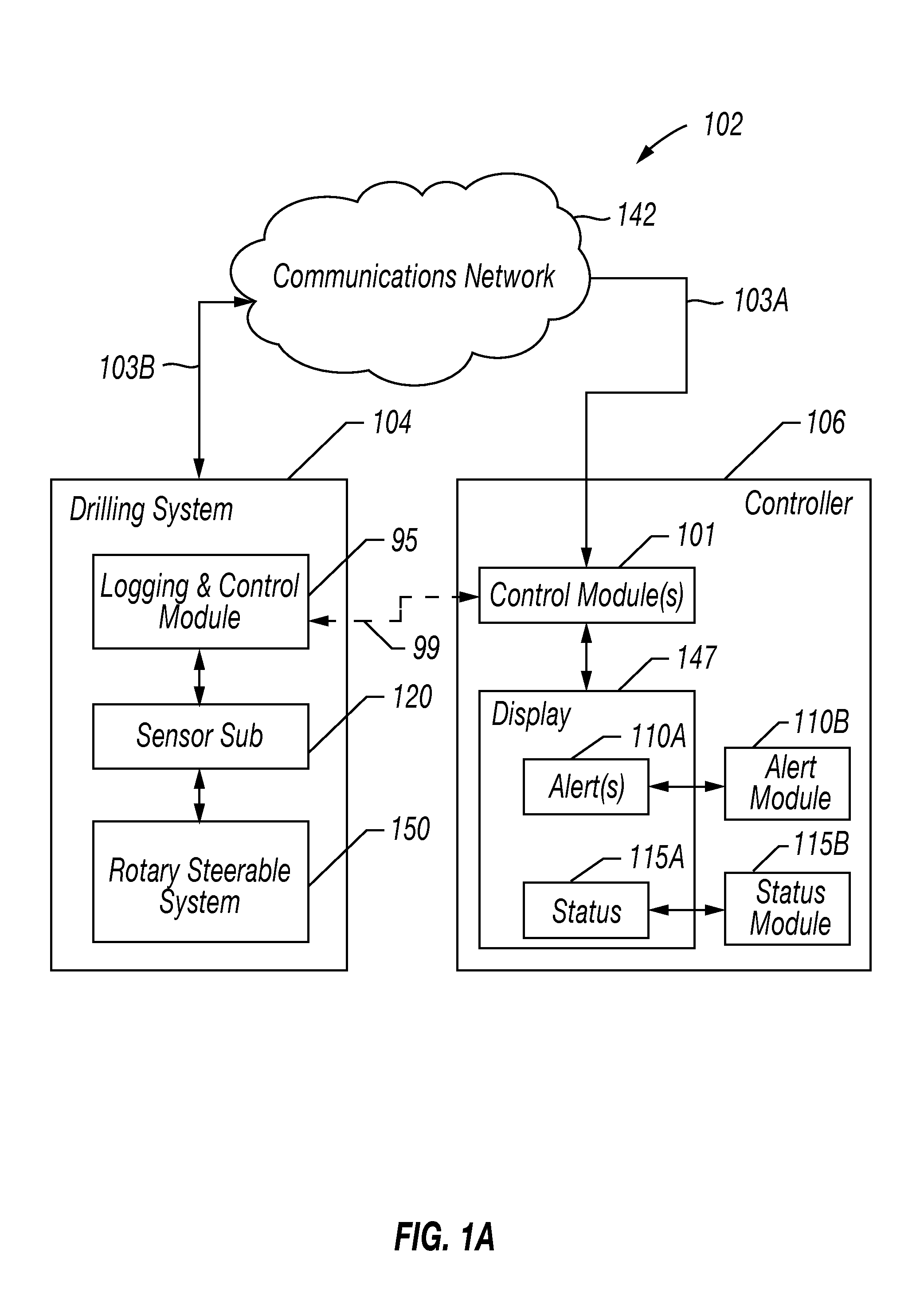 System And Method For Wireless Power And Data Transmission In A Rotary Steerable System