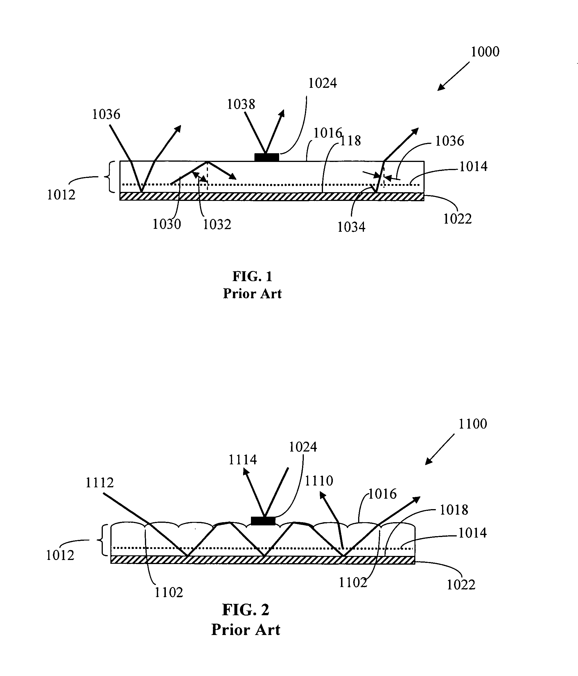 Light recycling illumination systems having restricted angular output