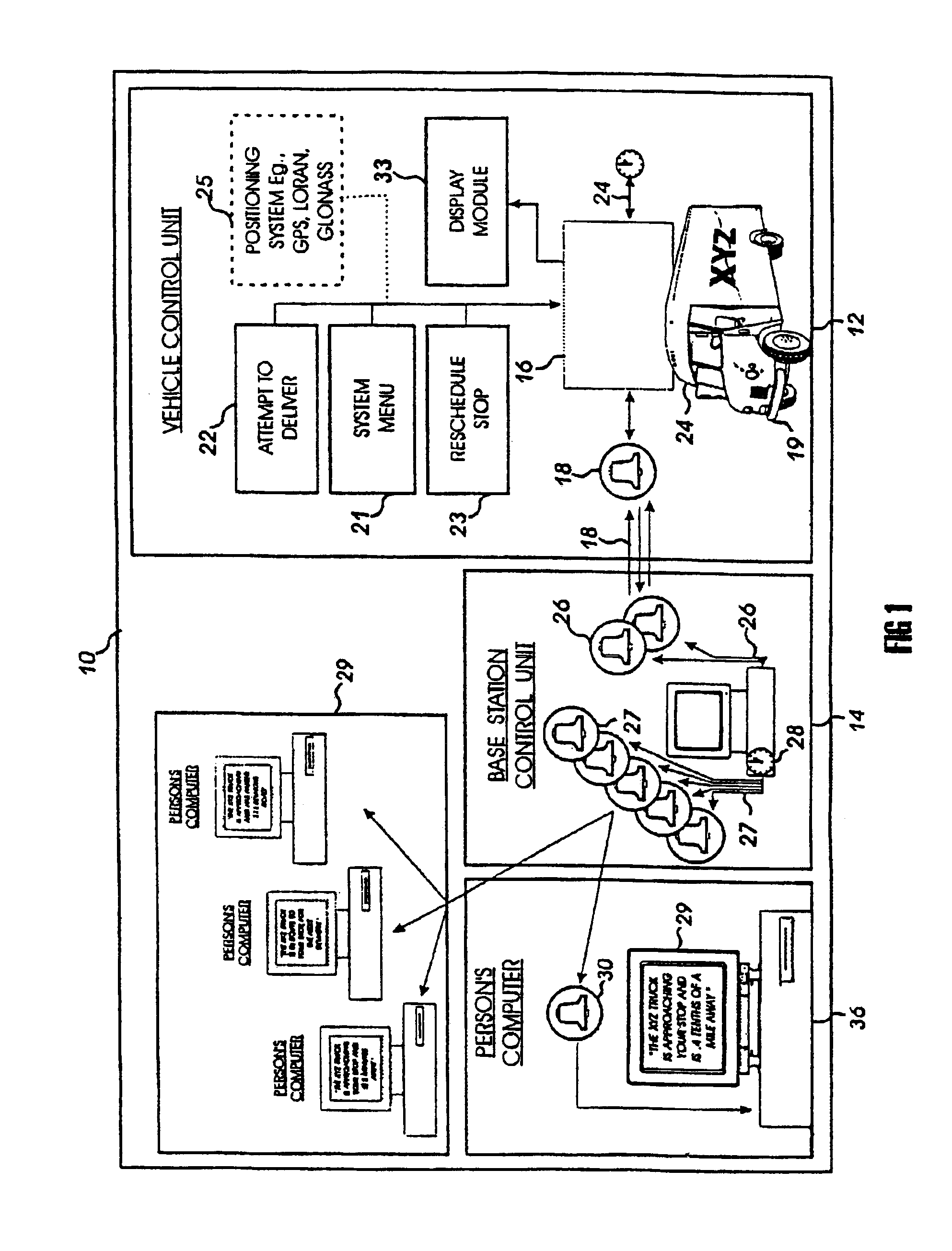Notification systems and methods with user-definable notifications based upon occurance of events