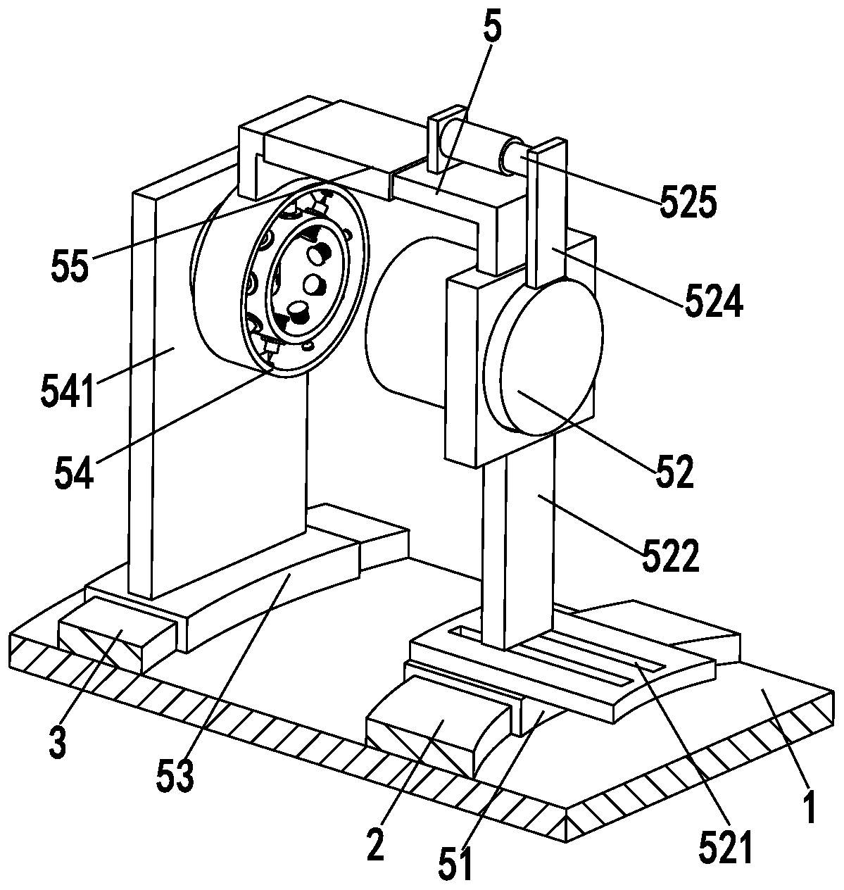 Anesthesia mask component connection firmness detecting device